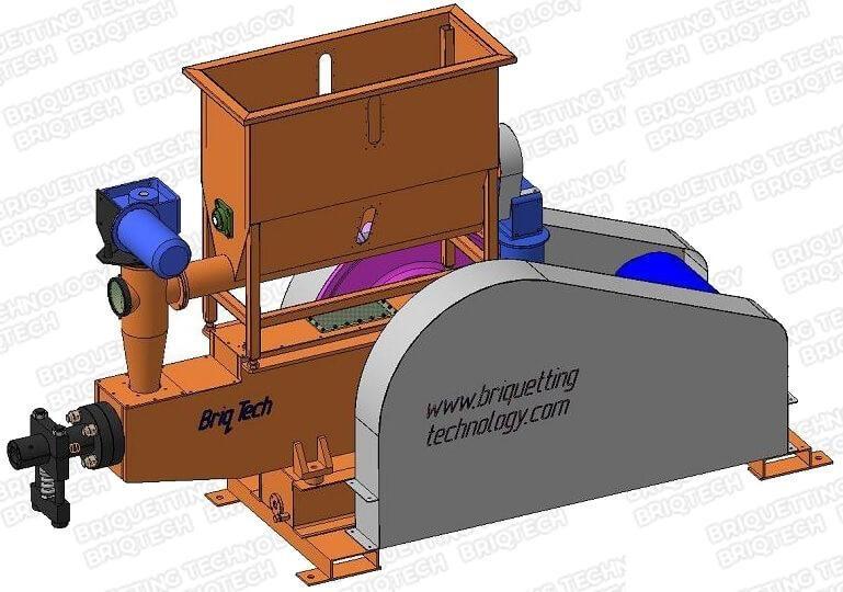 Presa brichetat mecanica model:BT-050-200