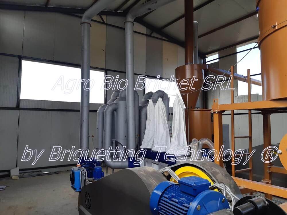 linie brichetare brichete din paie greci tulcea
