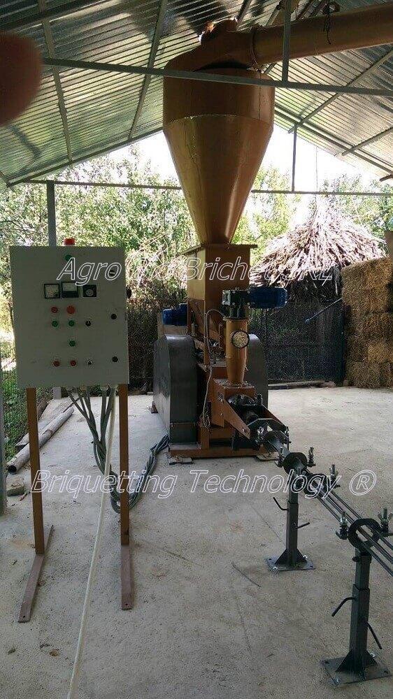 presa brichetat mecanica sasa