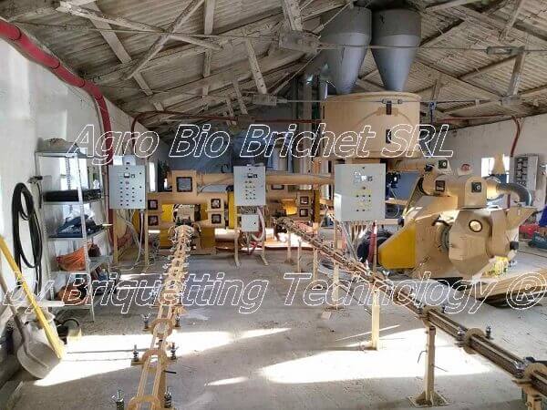 LINIE BRICHETARE DIN PAIE BECICHERECU MIC 2017 linie producere brichete becicherecu mic