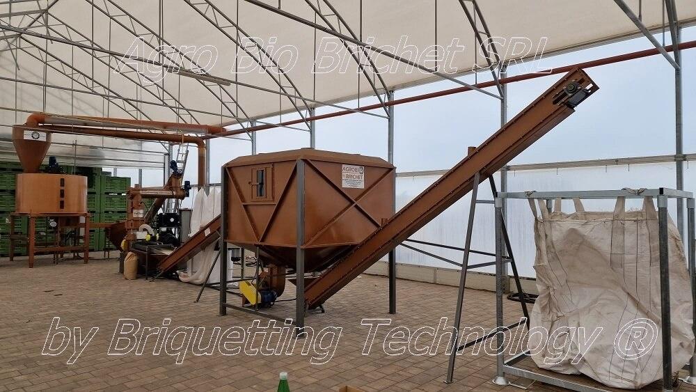 linie peletizare paie