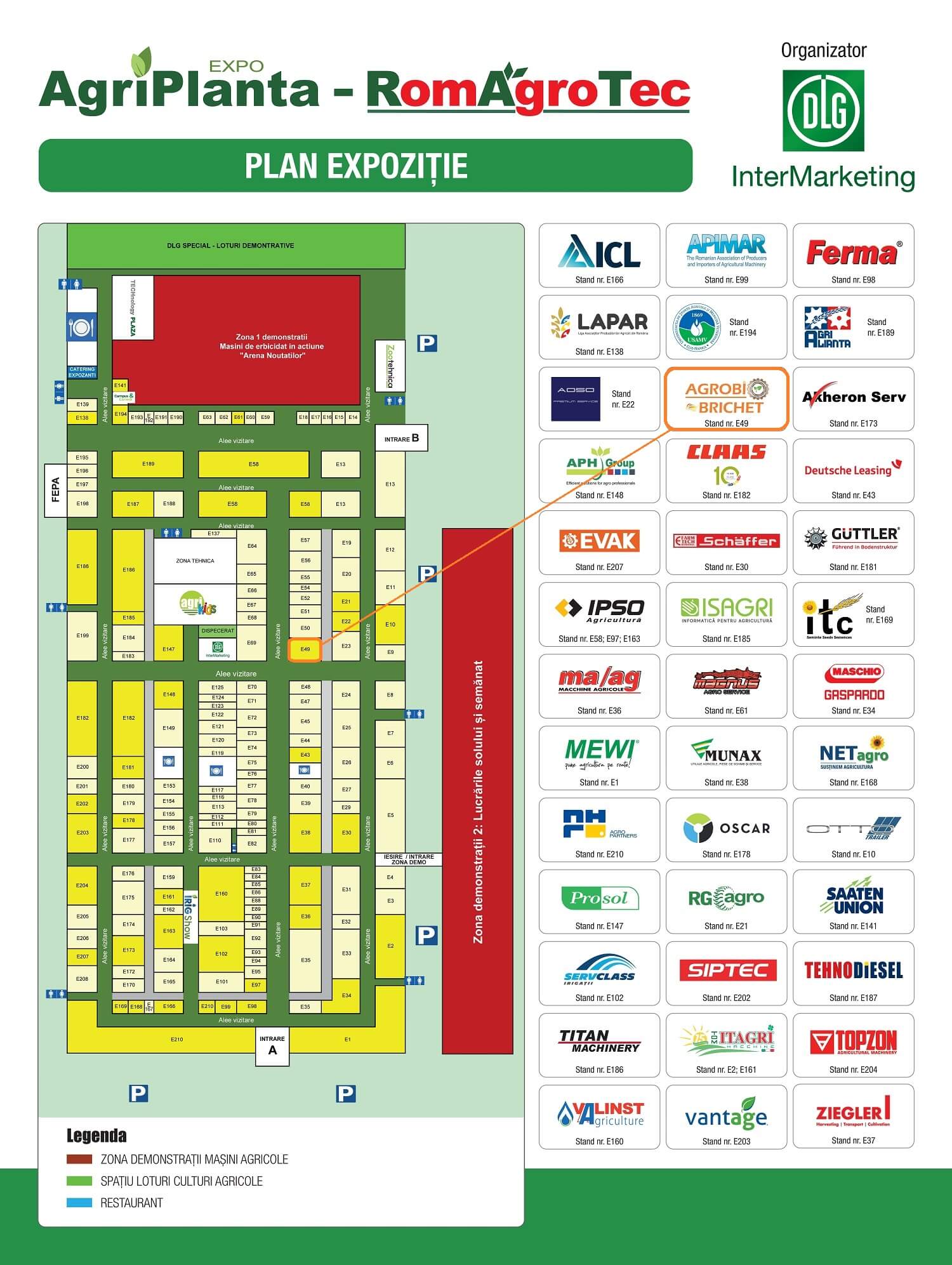Expozitii si Targuri Plan AgriPlanta RomAgroTec 2022 Agro Bio Brichet Srl