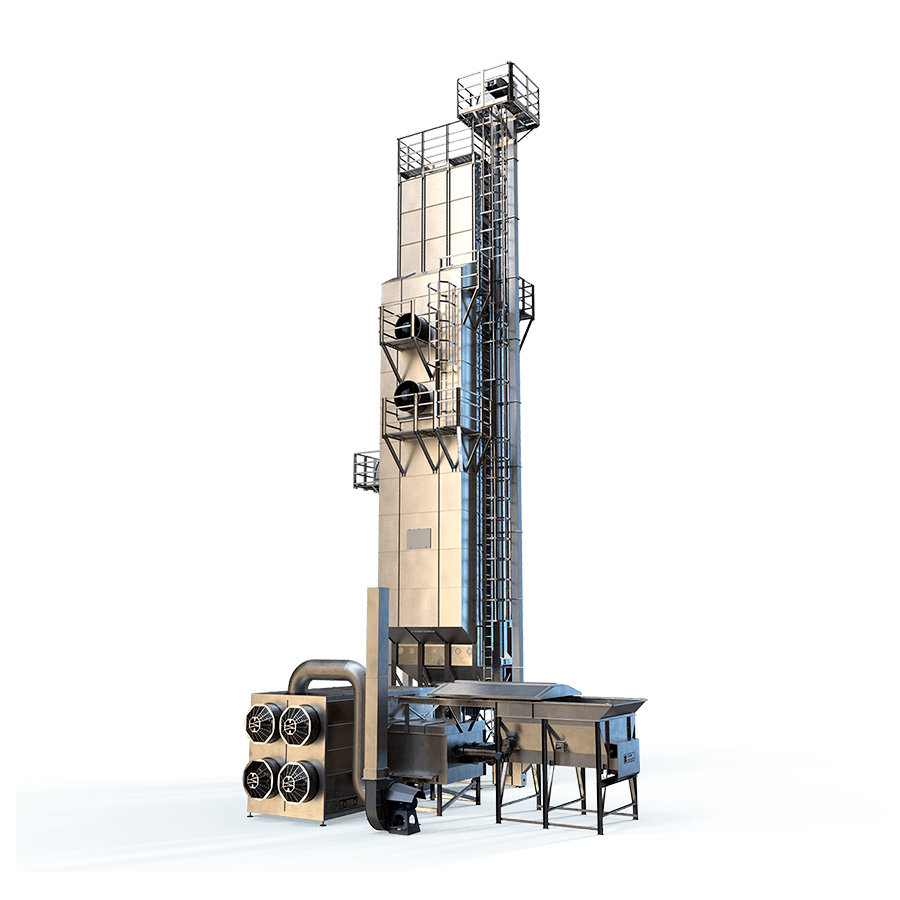 Complex industrial uscare cereale NEK 2500 Mobil