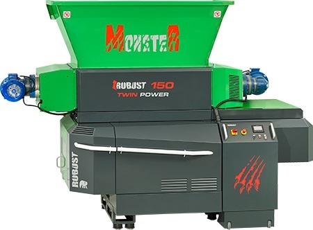 Tocator Monster Robust P1500 Twin Power + Shredder SD900XL