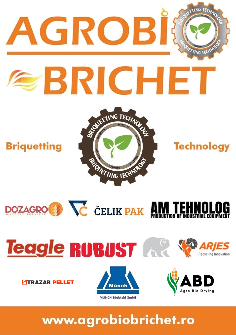 Solutii multibrand complete Utilaje Brichetare - Peletizare, Granulare din Biomasa