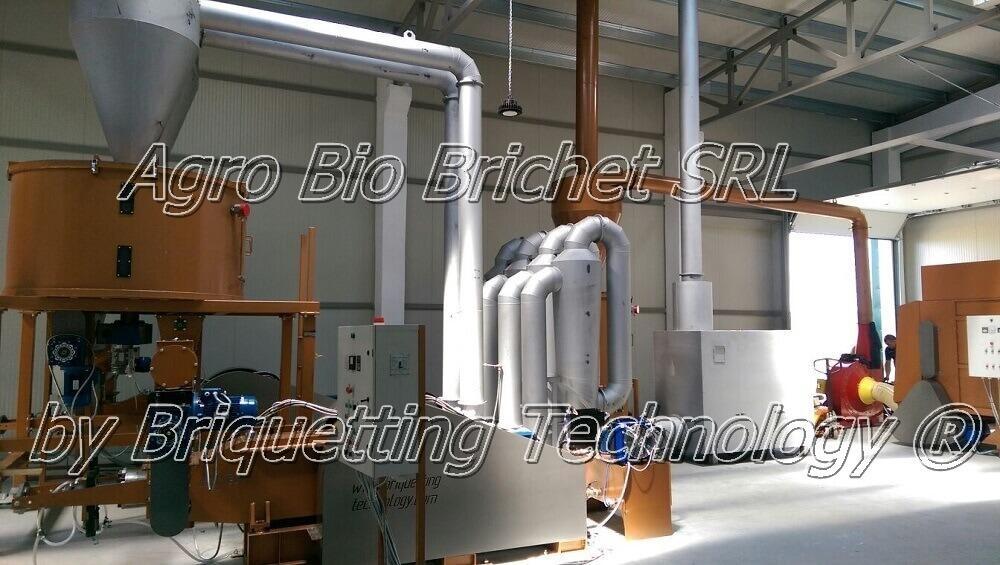 LINIE BRICHETARE DIN PAIE ALMAJ utilaje brichetare paie almaj
