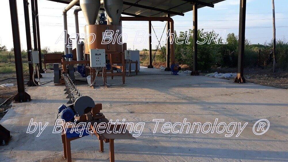 LINIE BRICHETARE DIN PAIE BASARABI linie brichetare basarabi 500 kg/ora