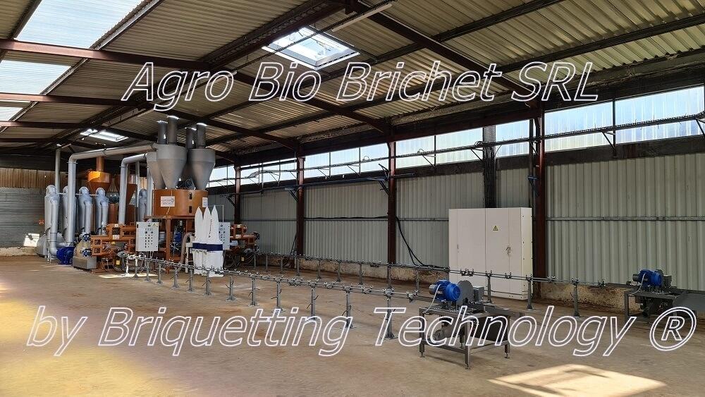 linie brichetare rumegus