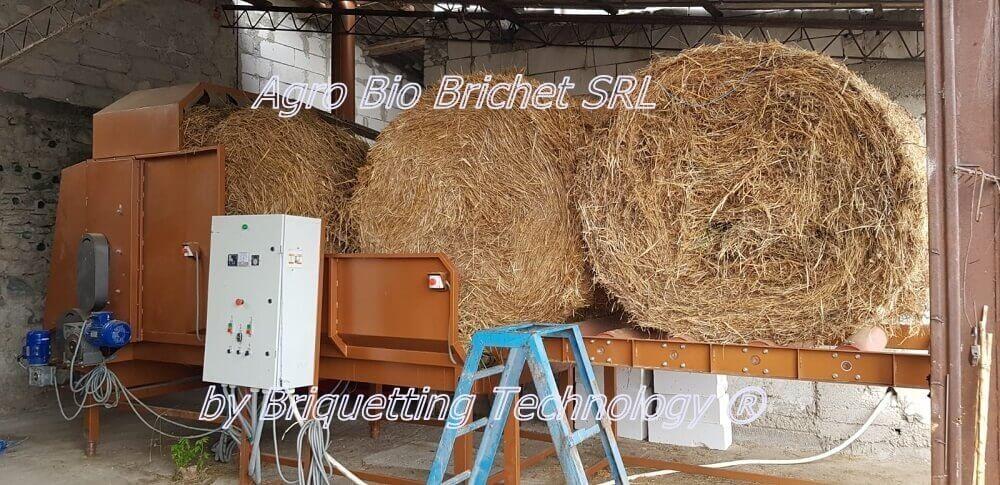 LINIE BRICHETARE SI PELETIZARE DIN PAIE BEIU linie peletizare brichetare paie beiu