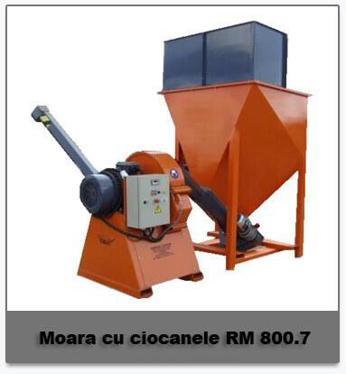 Dambovita Odobesti - Moara ciocanele rumegus RM 800.7 moara cu ciocanele rumegus