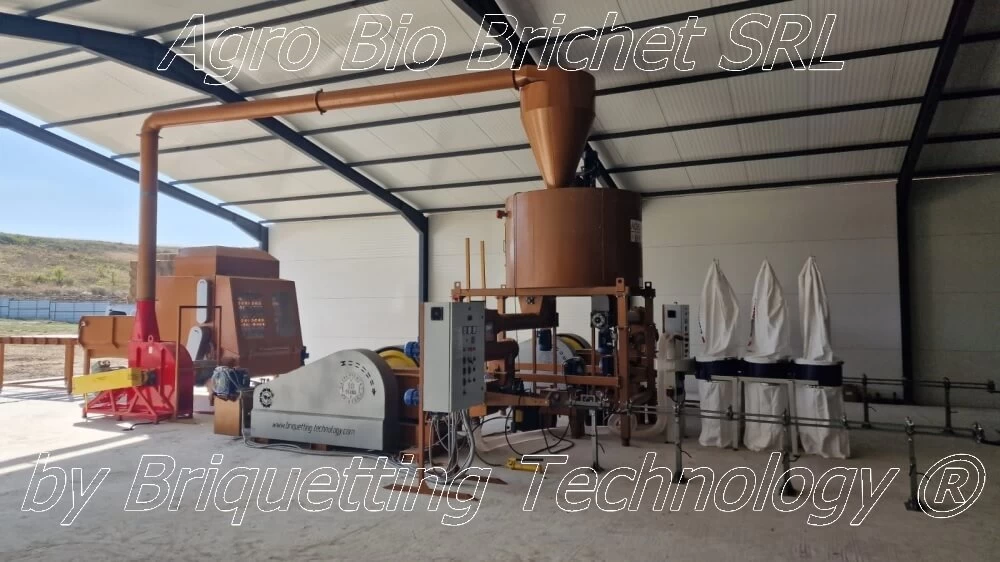 linie brichetare paie