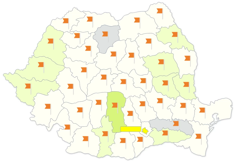 Proiecte Realizate Agro Bio Brichet Romania Harta proiecte realizate Agro Bio Brichet Romania